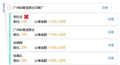 廣州嶺南信息社印刷廠